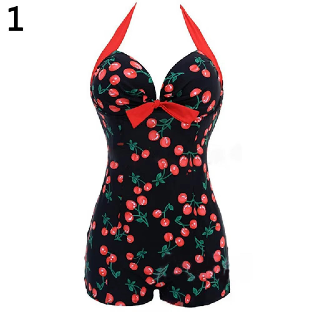 80% HOT SALE Women One-Piece Bathing Suit Dotted Beachwear Push up Monokini Swimsuit Swimwear Women'S Swimwear 2021