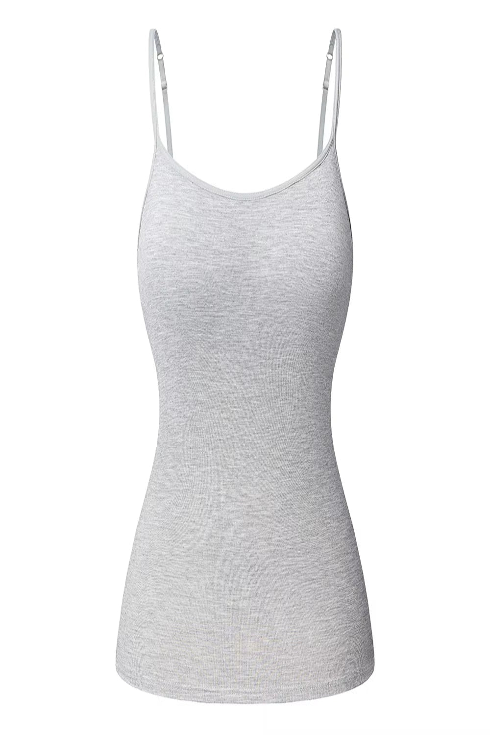 Women'S Cotton Camisole with Shelf Bra Adjustable Spaghetti Strap Tank Top Cami Tanks 2/3 Packs Shapewear Body Shaper
