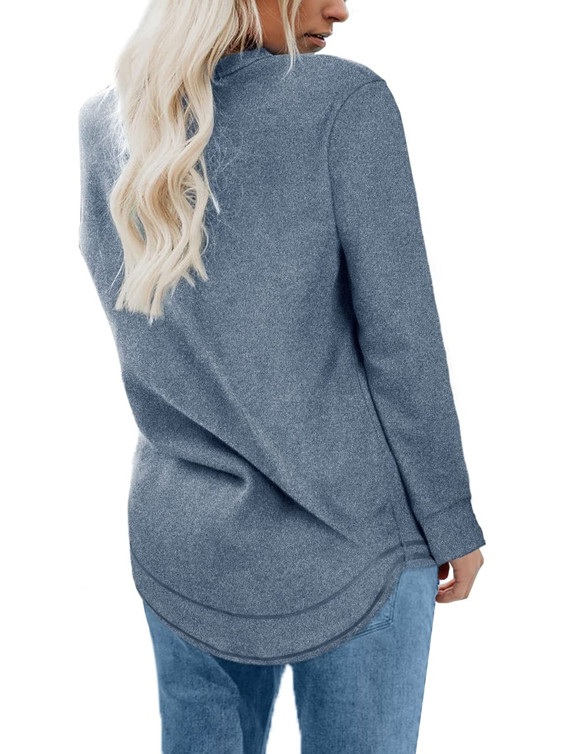 Sweatshirts for Women Crewneck Casual Long Sleeve Shirts Tunic Tops