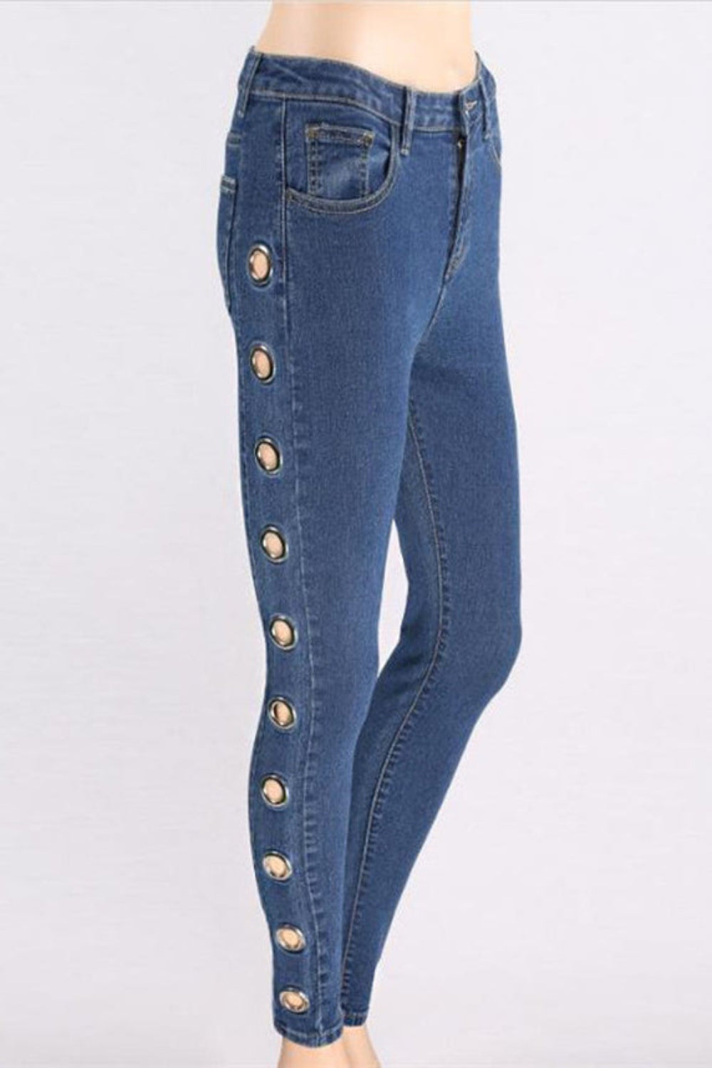 Fashion Tight Hoop Jeans for Women