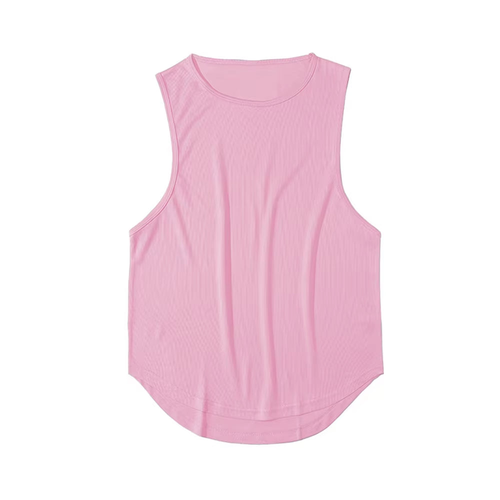 Men'S Sleeveless Sports T-Shirt Quick Drying Breathable Tank Top for Running Training Marathon Fitness Vest
