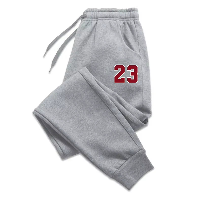 Men'S Luxury Print Fleece Sweatpants Warm Jogging Pants Multiple Packsmale Outdoor Trousers Straight Trouse New Autumn Winter