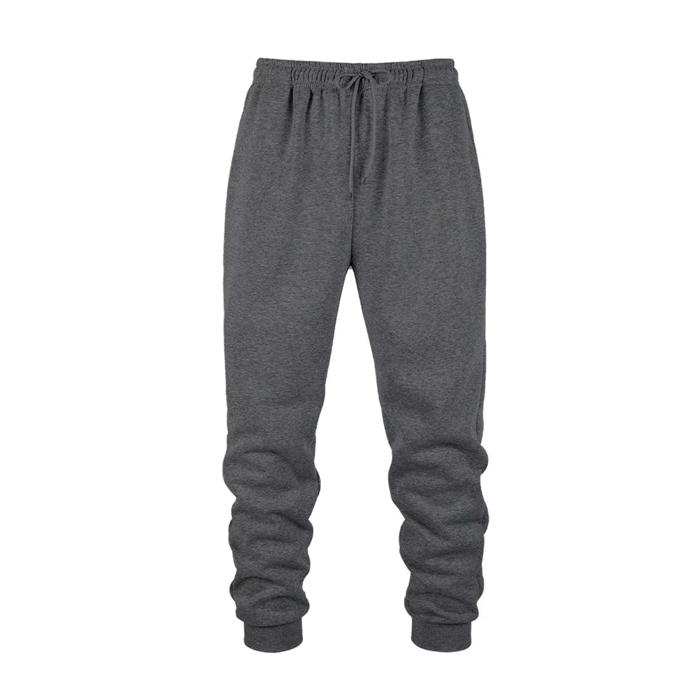 Mens Jogging Pants Sports Pants Fitness Running Trousers Solid Color Sweatpants Easy to Match Home Pants