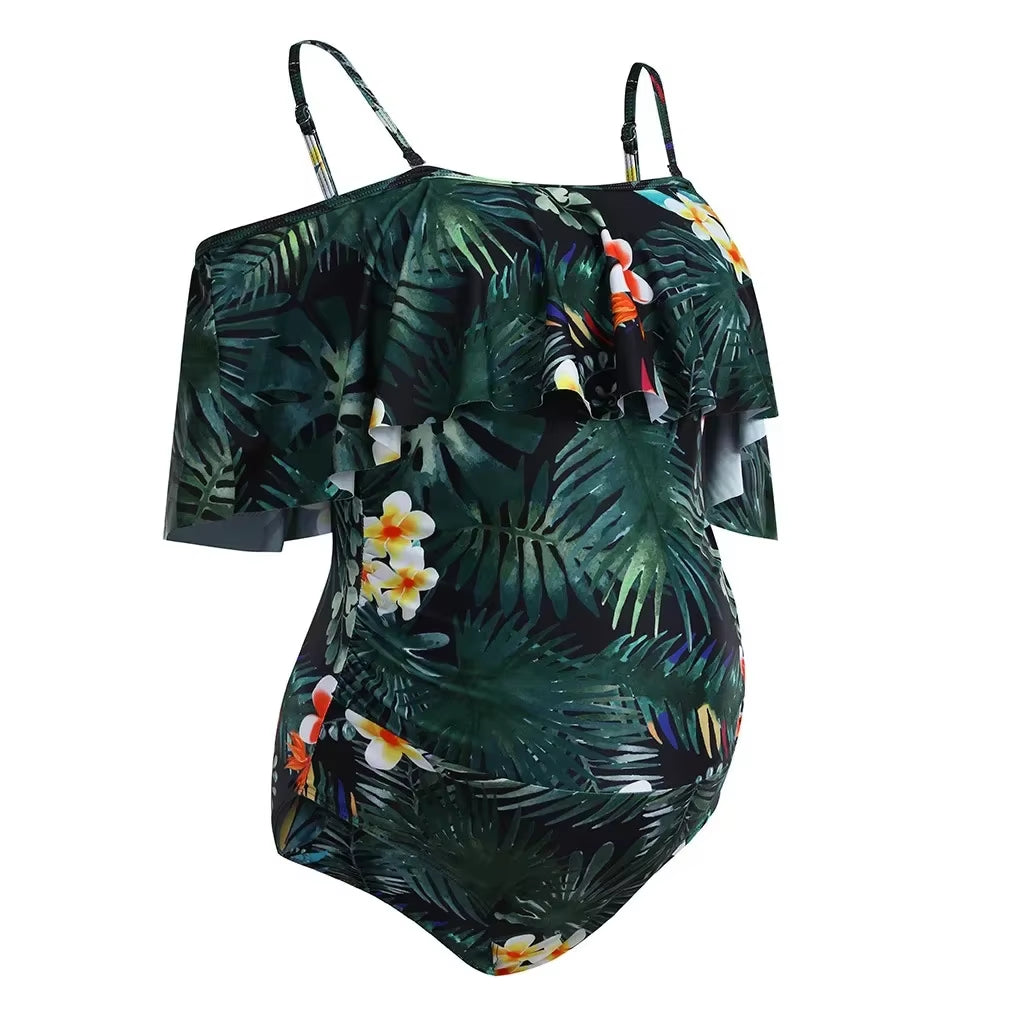 Swimwear for Pregnant Women One Piece Swimsuit Maternity Sexy plus Size Maternity Swimwear Women Pregnancy Dressp