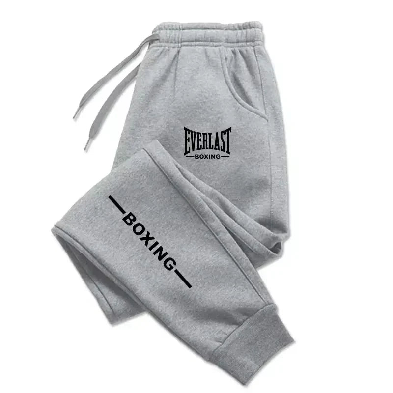 Everlast Printed Fleece Jogger Pants