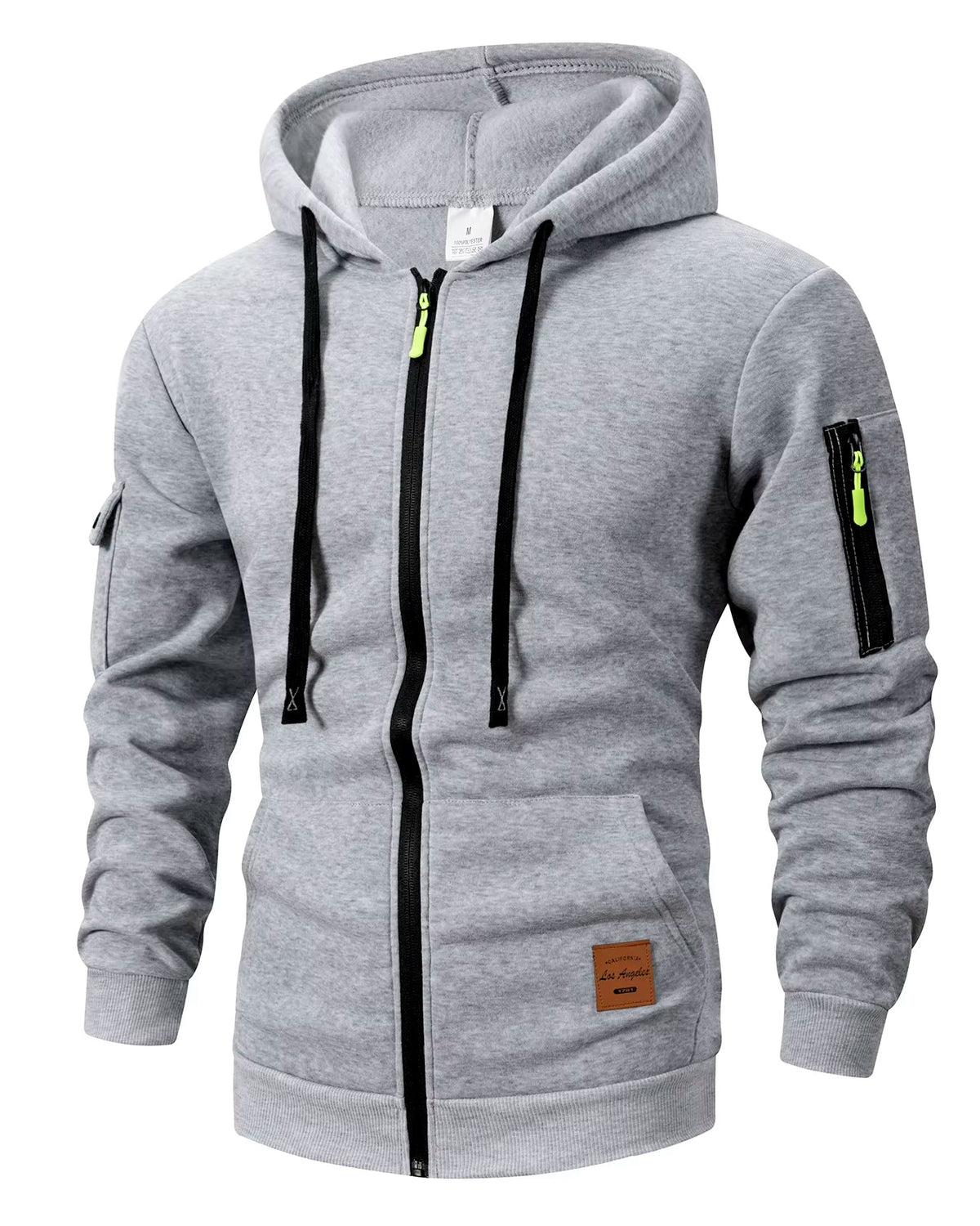 2025 New Autumn Men Sweatshirts Long Sleeve Jacket Hoodie Zipper Closure Jacket Male Hoodies Sweatshirt Slim Fit Male Clothing