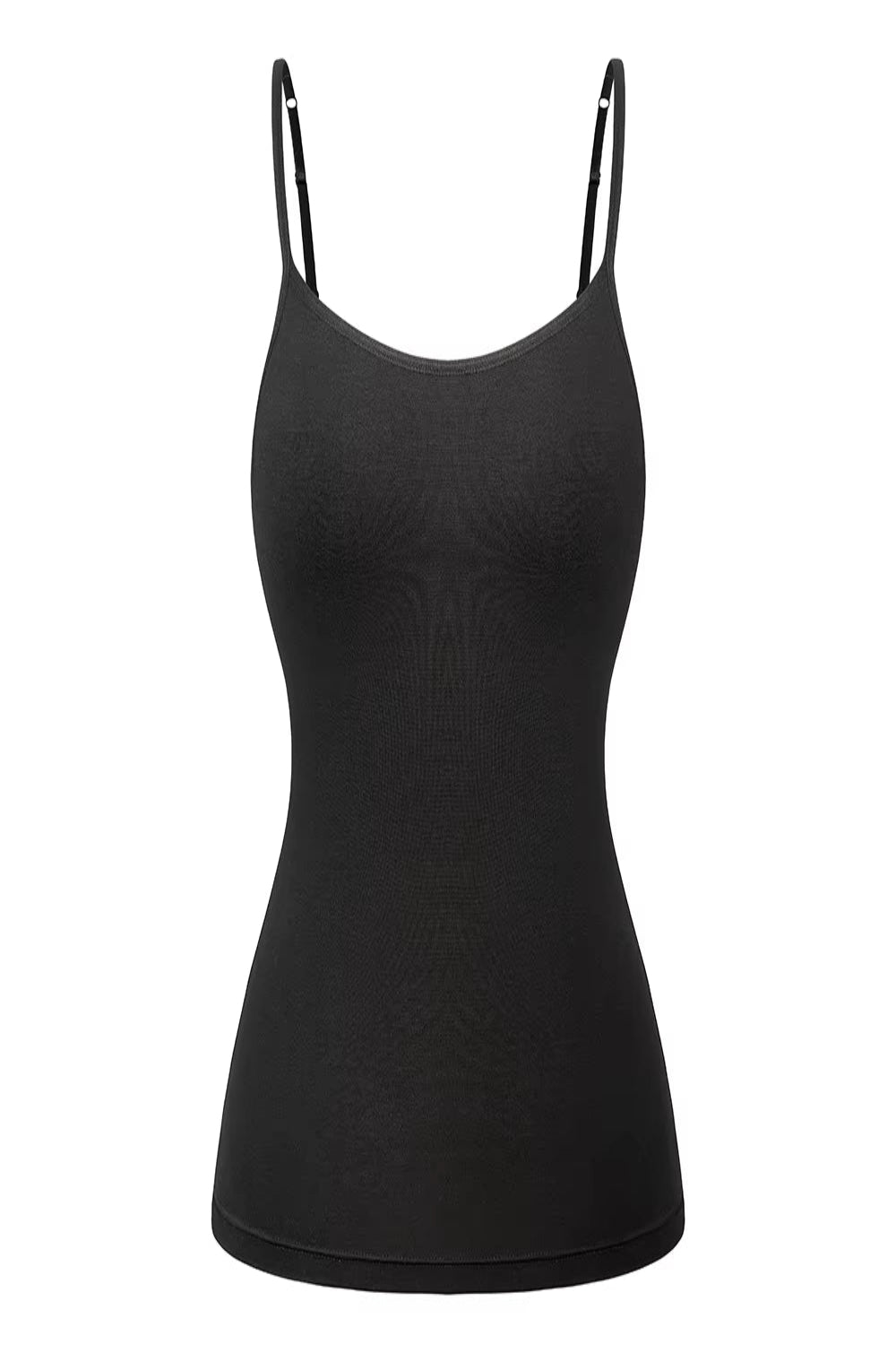 Women'S Cotton Camisole with Shelf Bra Adjustable Spaghetti Strap Tank Top Cami Tanks 2/3 Packs Shapewear Body Shaper
