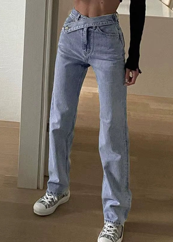 Casual Fashion Straight Denim High Waist Jeans Women Pants Fall Winter 2025 Harajuku Boyfriend Jeans Loose Bottom