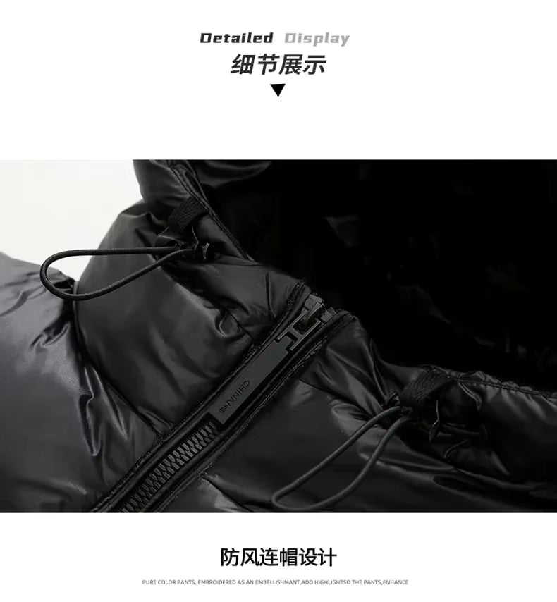 Men’s Hooded Waterproof Parka Jacket