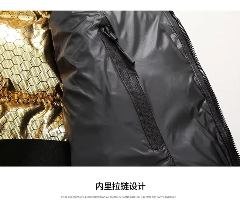 Men’s Hooded Waterproof Parka Jacket