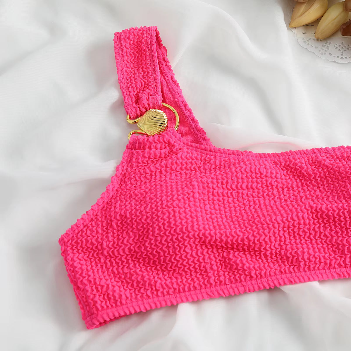 Dot Print Padded One-Piece Swimsuit