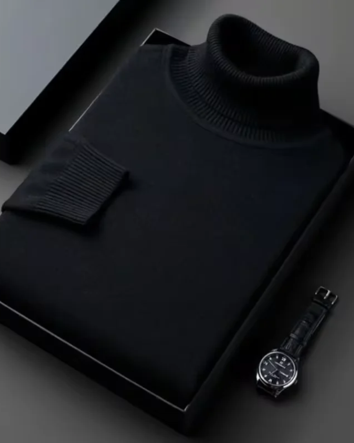 Men’s Slim Fit Turtleneck Sweater