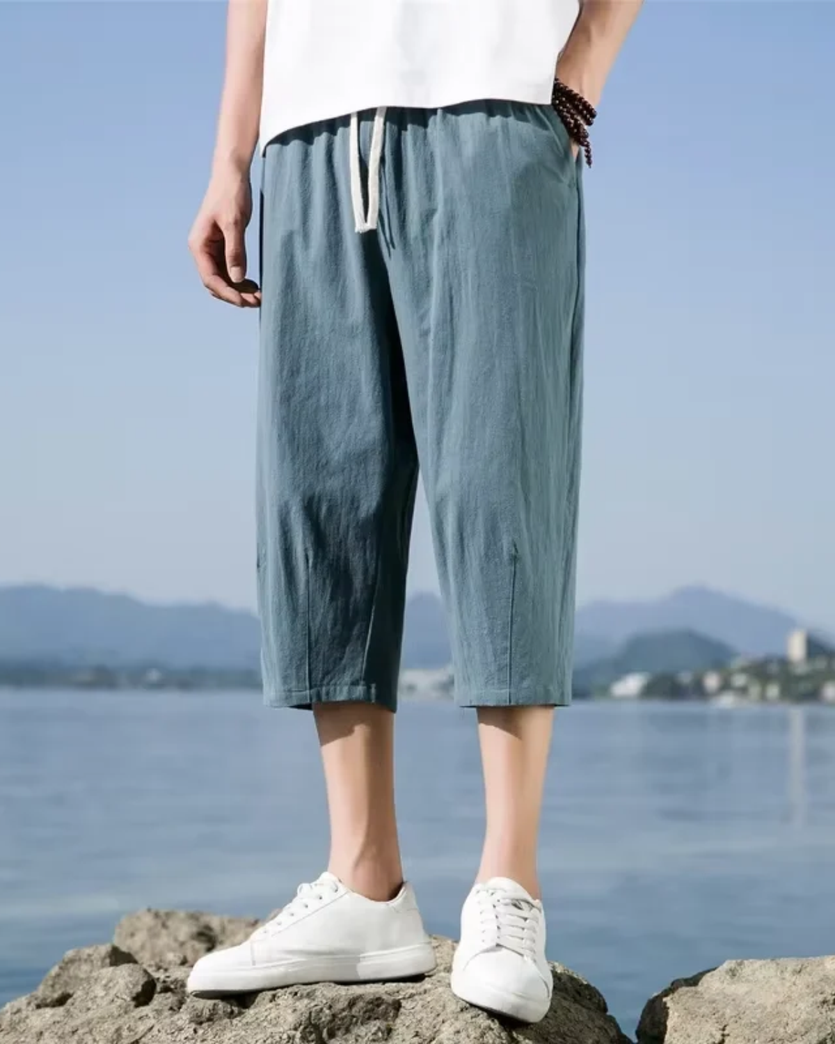 Men’s Casual Linen Shorts