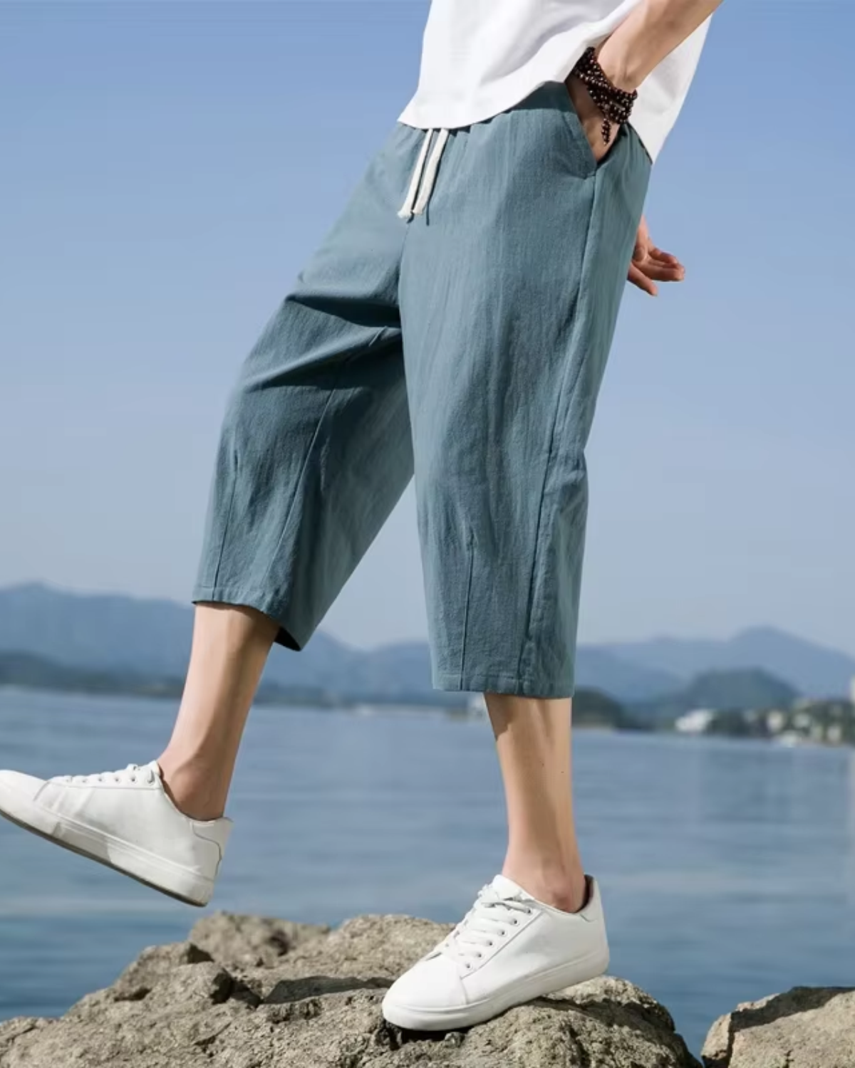 Men’s Casual Linen Shorts