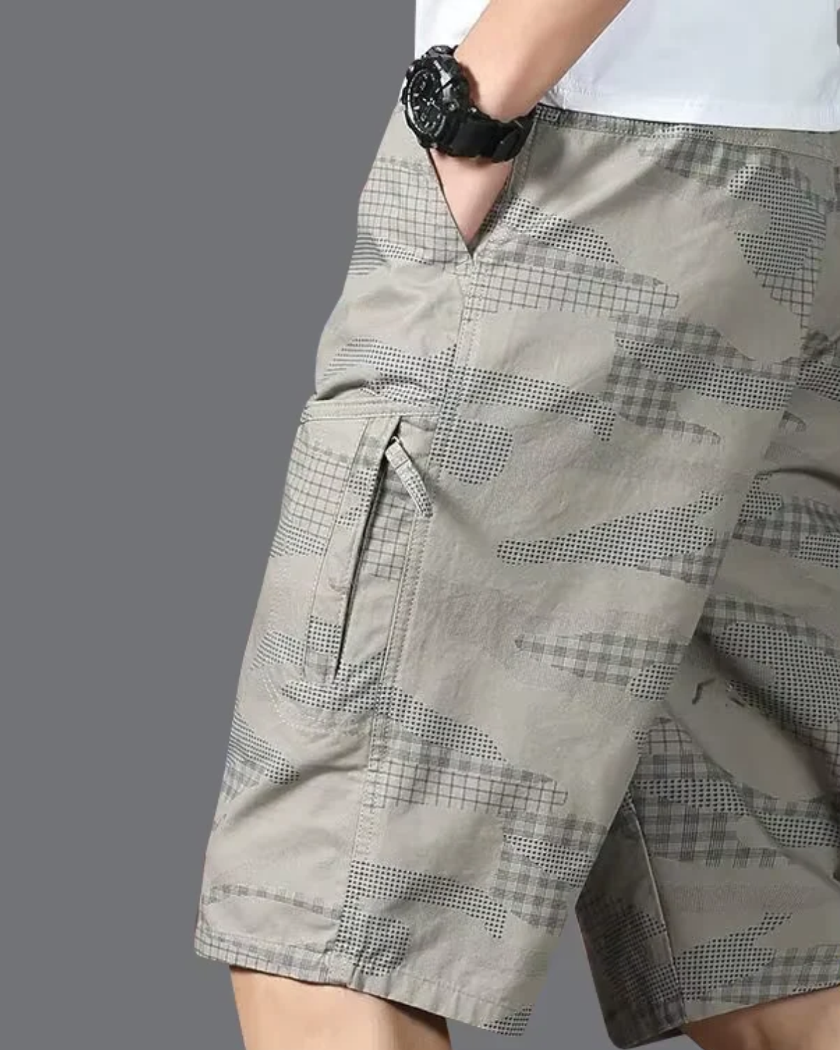 Men’s Cotton Cargo Shorts