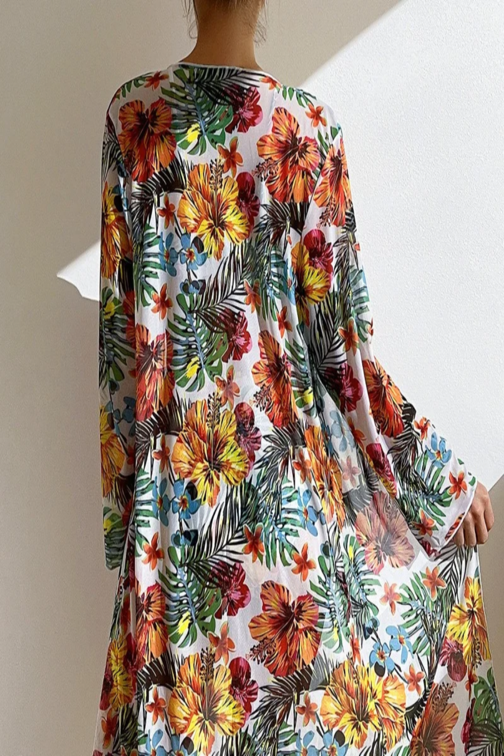 Three-Piece Long Sleeve Swimwear Set