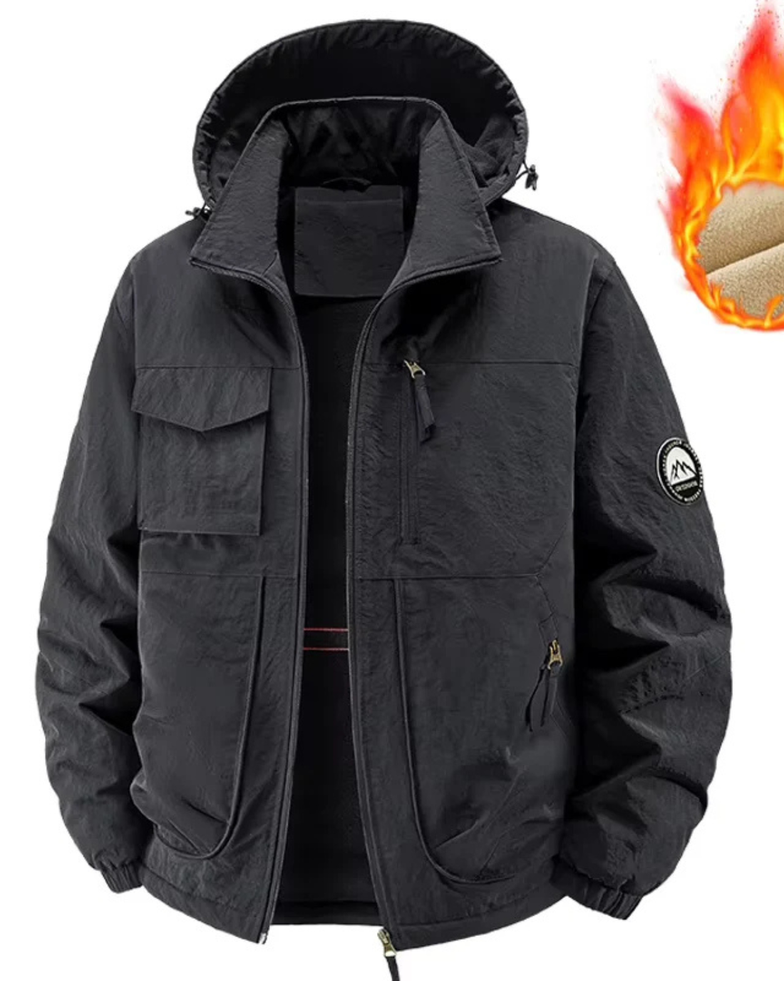 Hooded Quilted Winter Parka