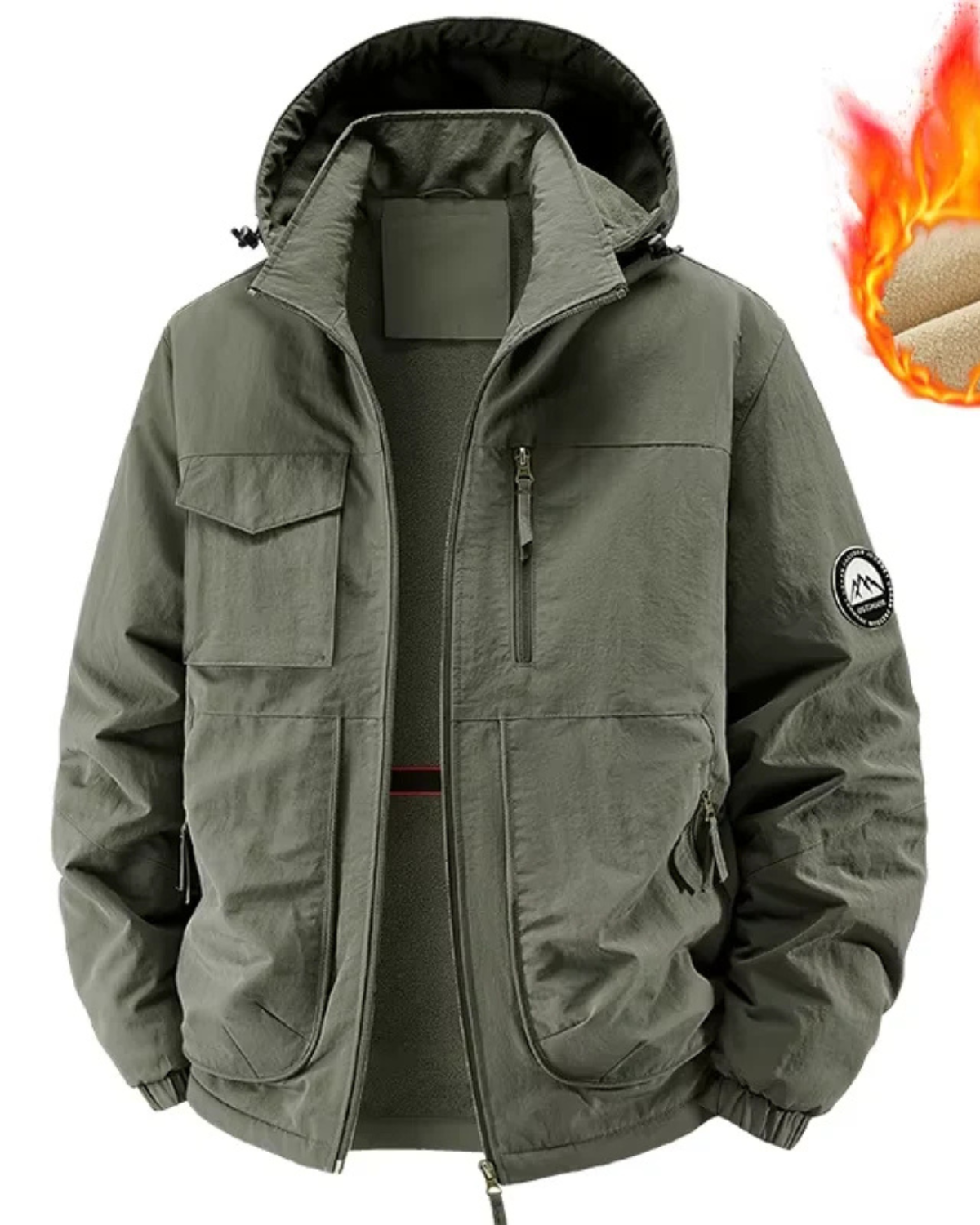 Hooded Quilted Winter Parka