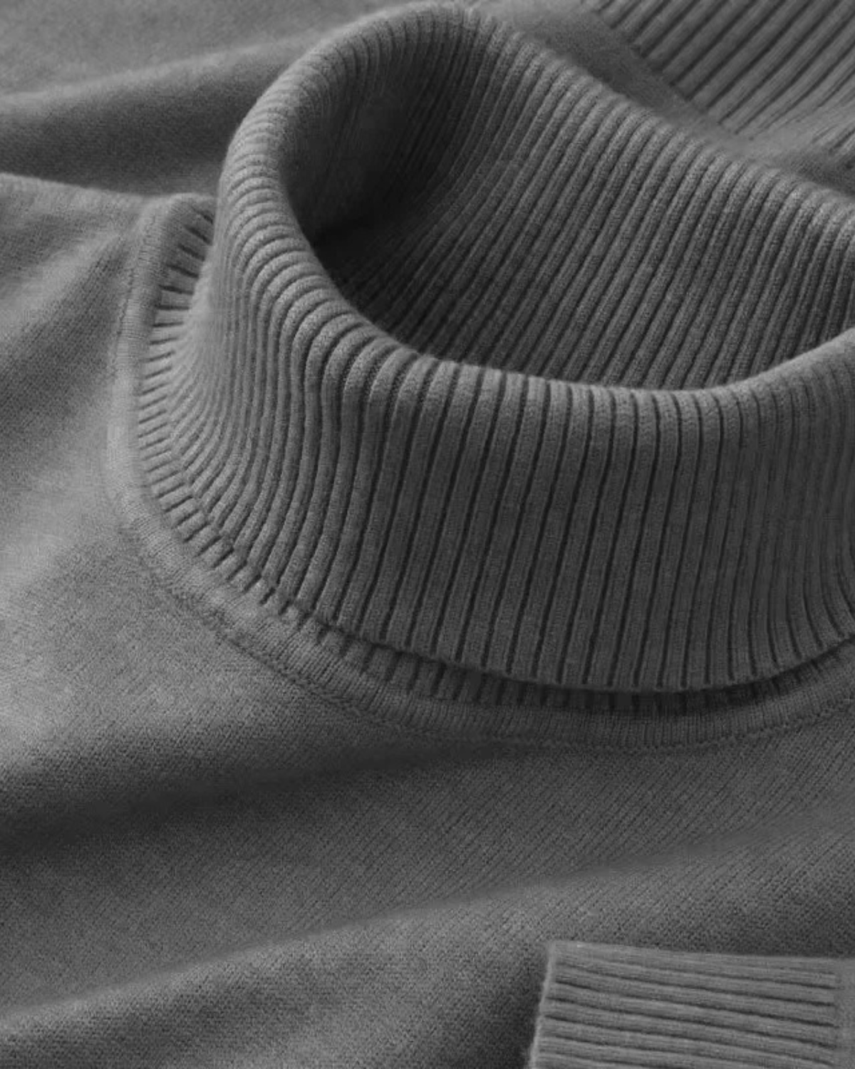 Knitted Turtleneck Sweater