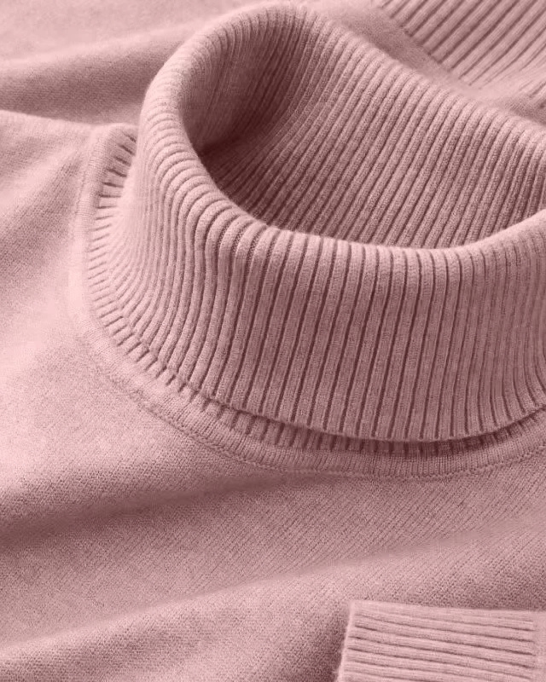 Knitted Turtleneck Sweater