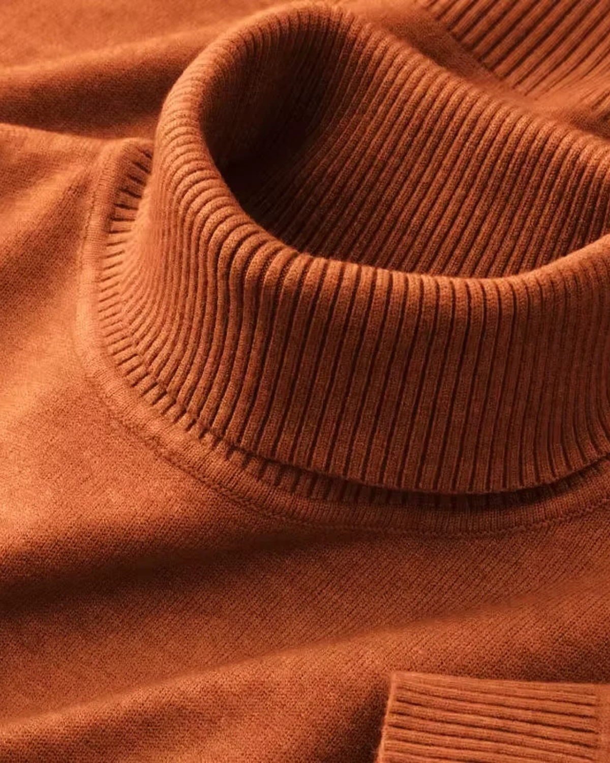 Knitted Turtleneck Sweater