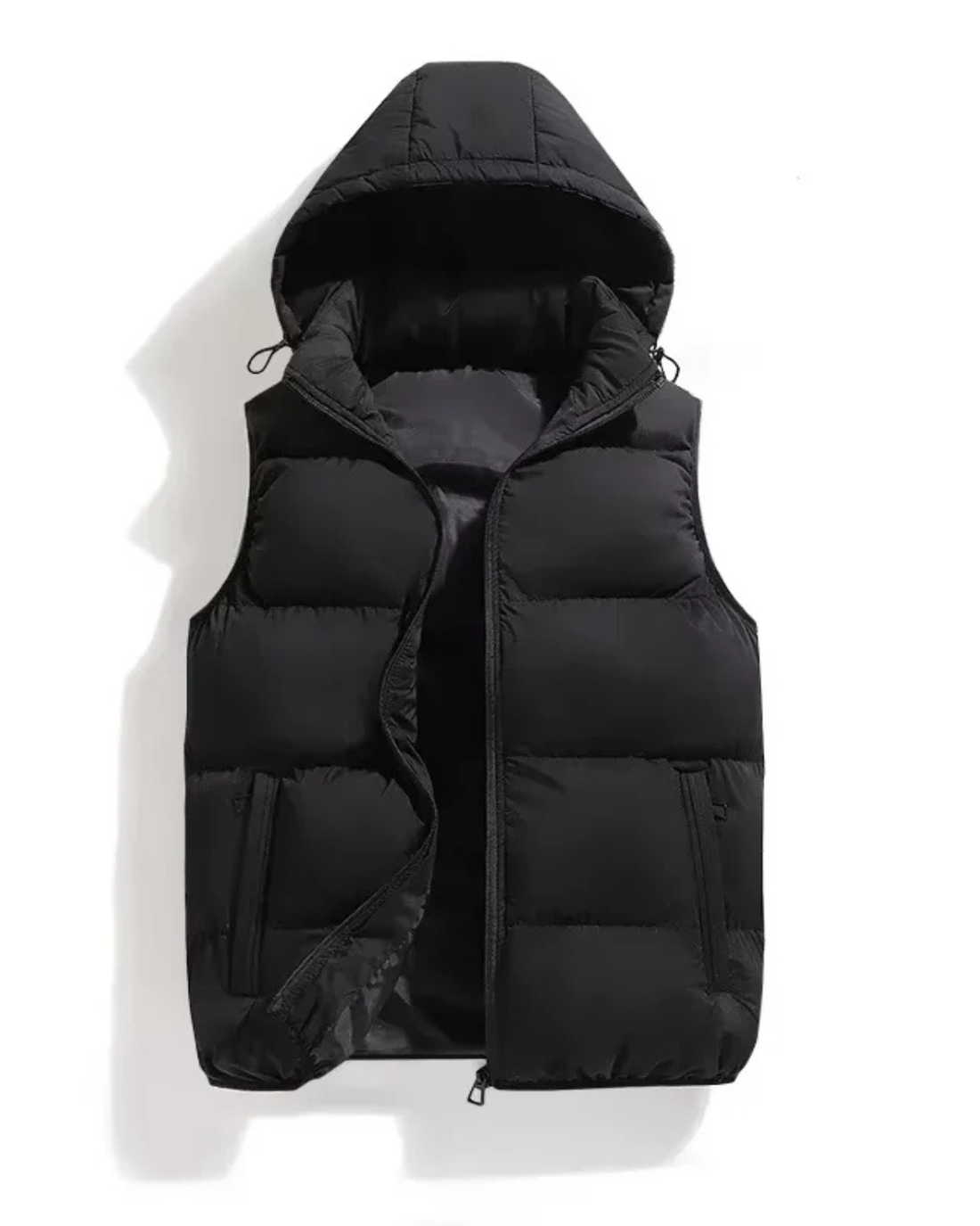 Warm Hooded Padded Vest