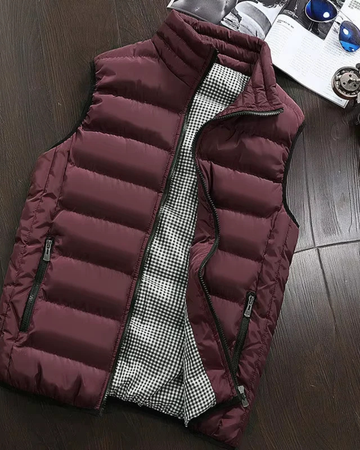 Cotton-Padded Winter Vest