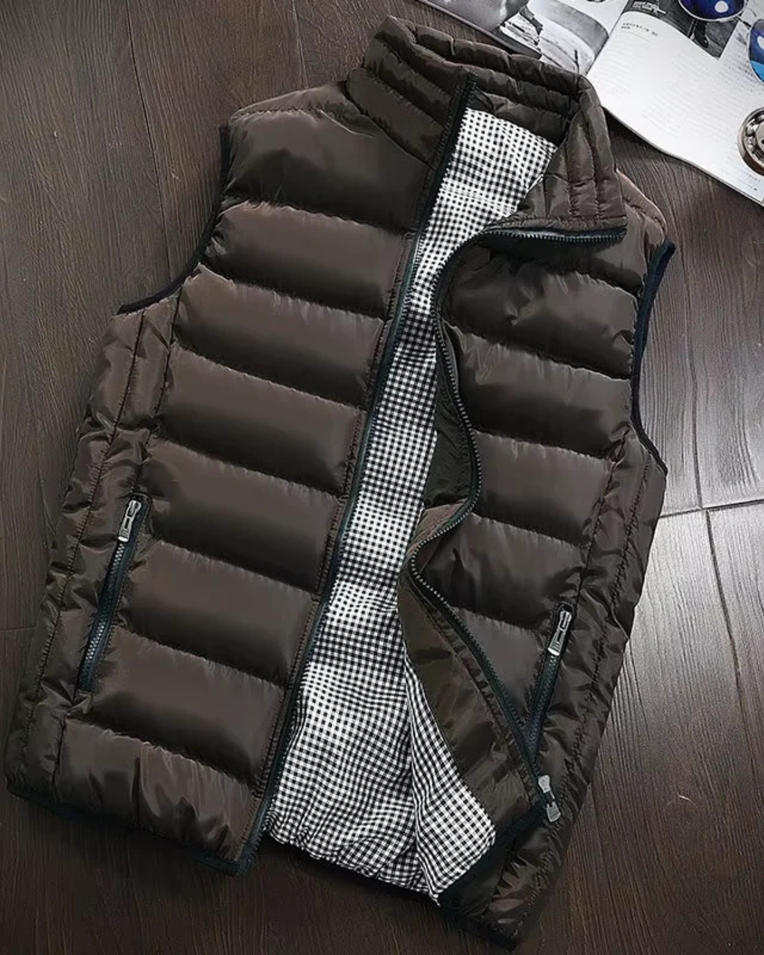 Cotton-Padded Winter Vest