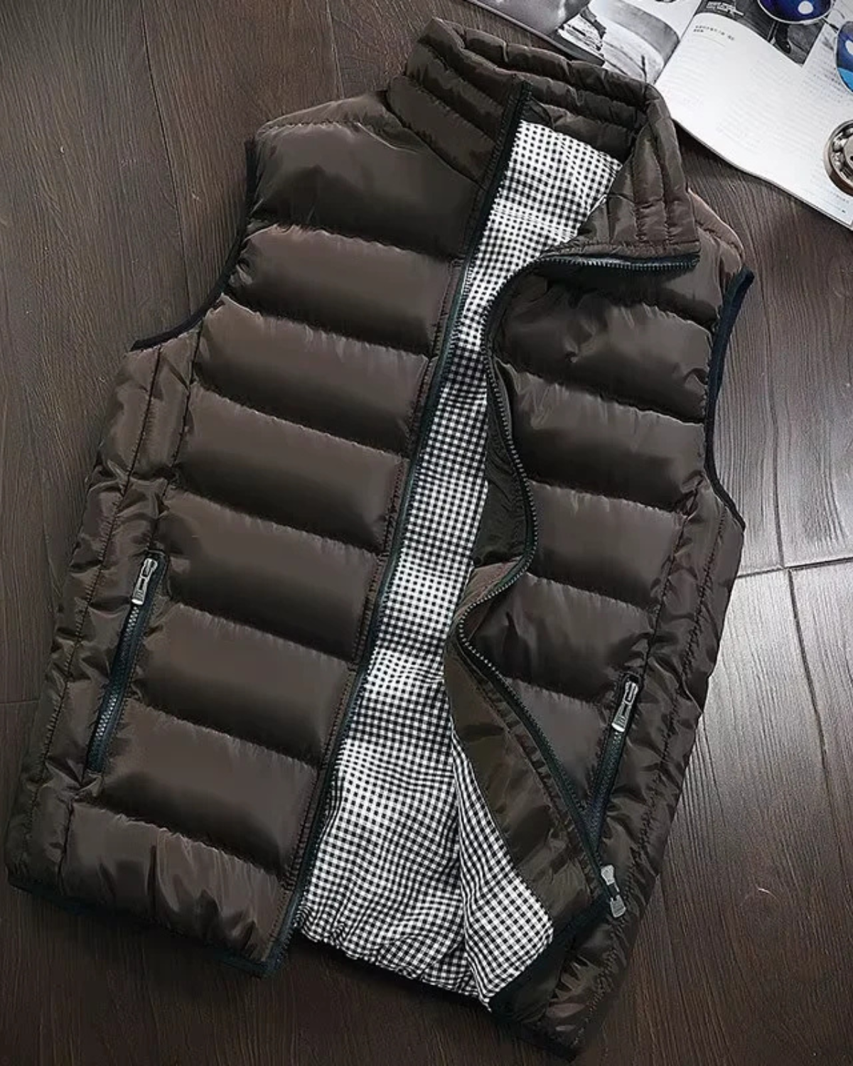 Cotton-Padded Winter Vest