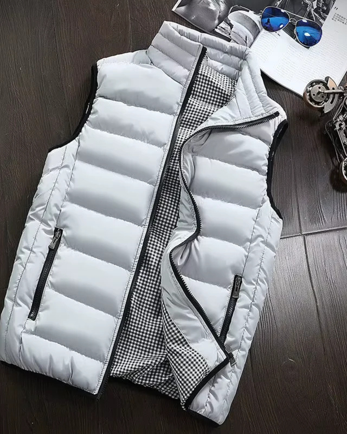 Cotton-Padded Winter Vest