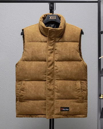 Corduroy Winter Vest Jacket