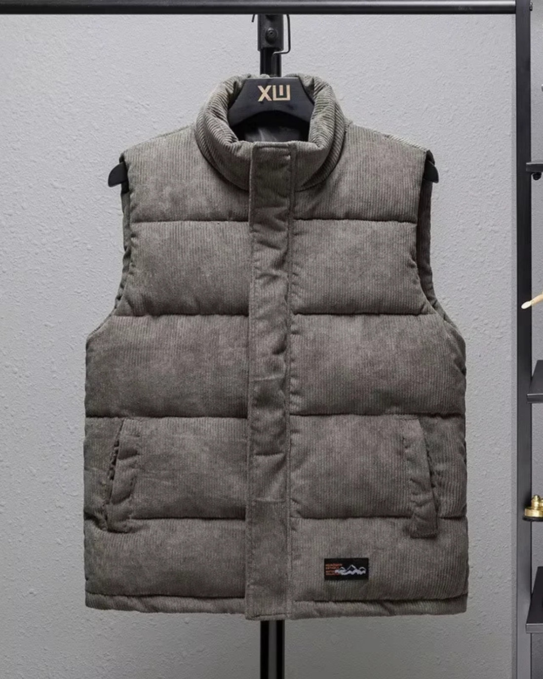 Corduroy Winter Vest Jacket