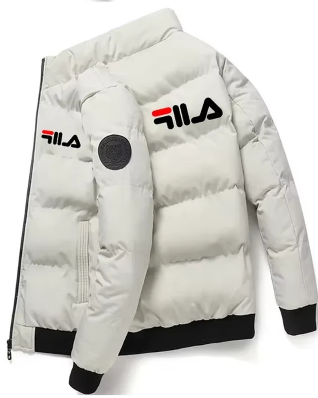 Windproof Printed Winter Jacket