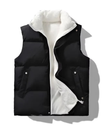 Fleece Stand Collar Vest