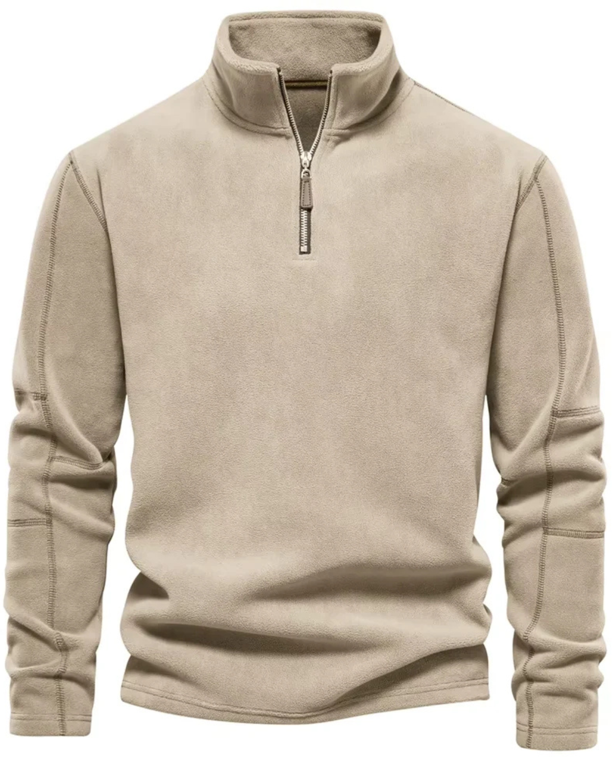 Warm Fleece Pullover Jacket