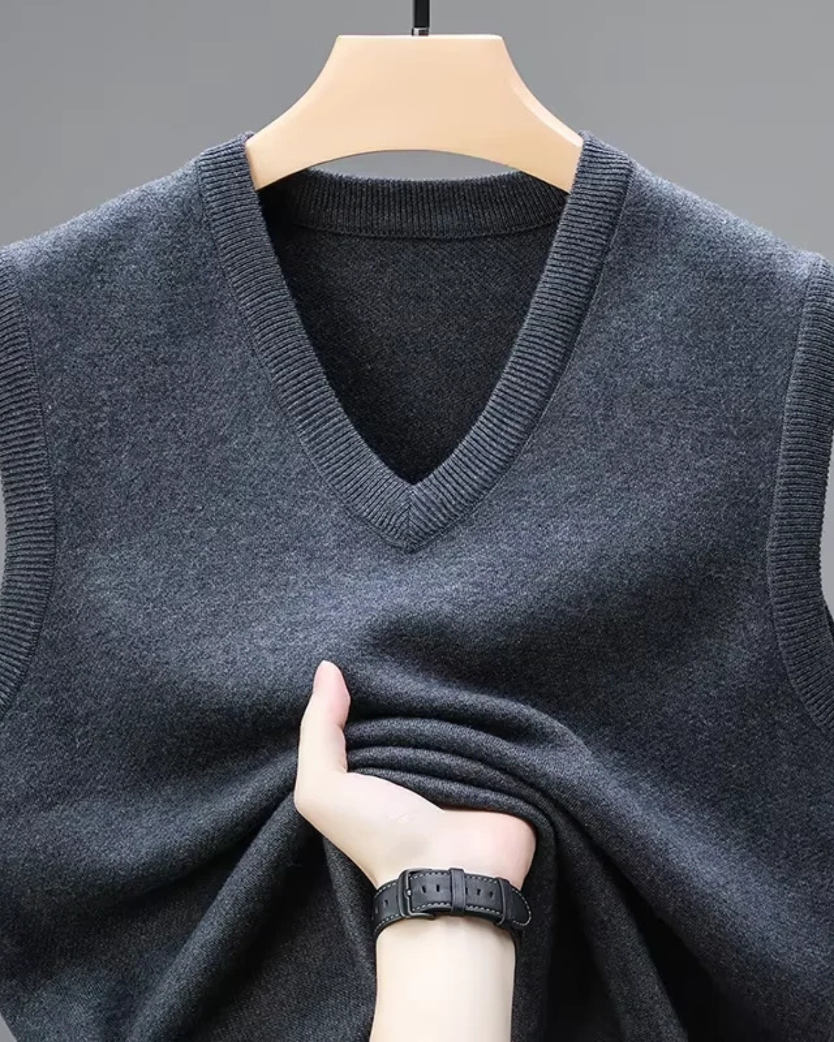 Casual Knit Sweater Vest