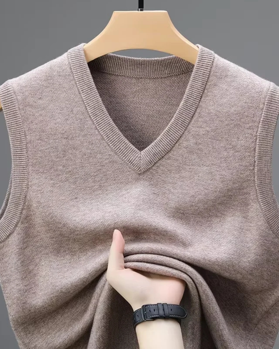 Casual Knit Sweater Vest