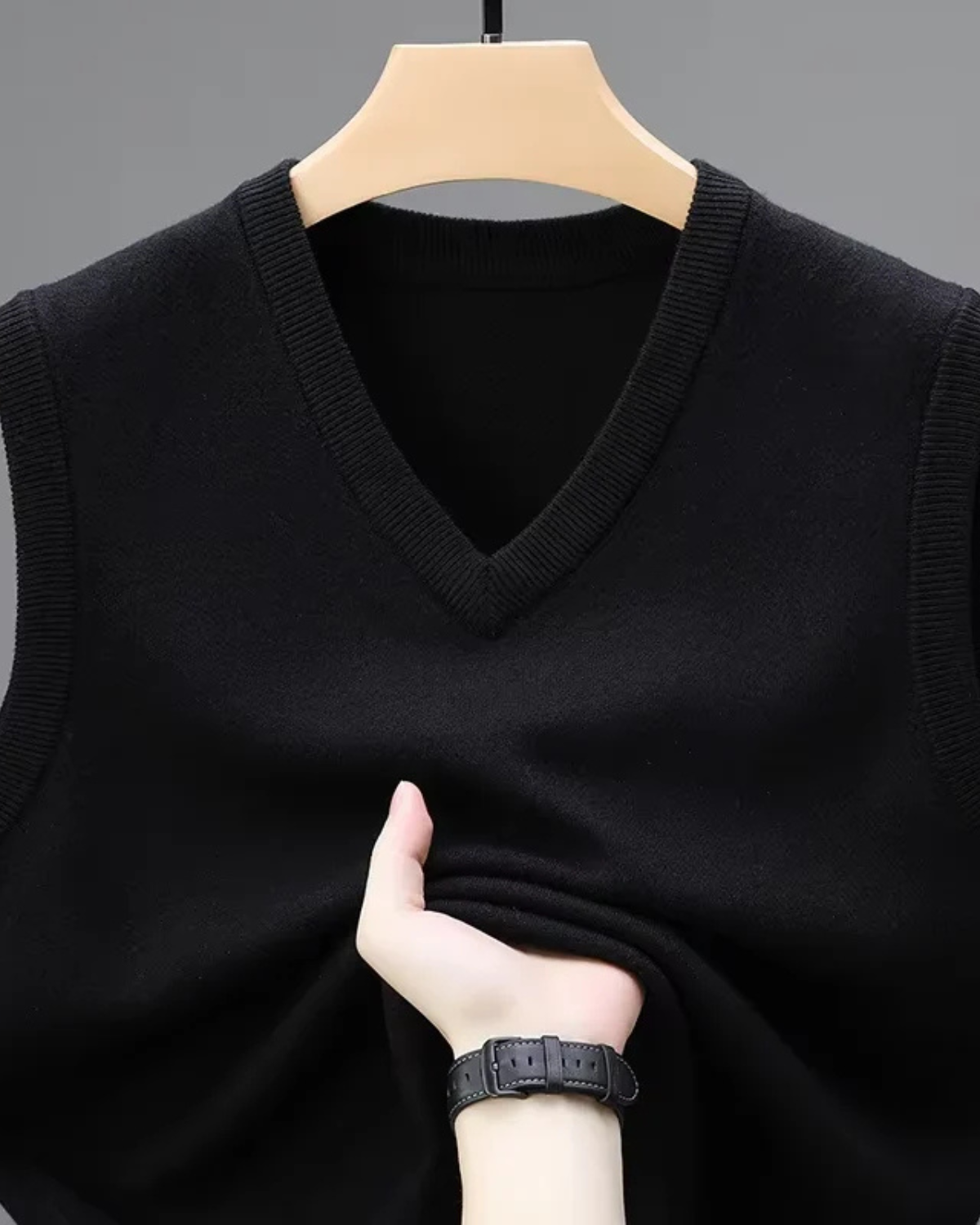 Casual Knit Sweater Vest