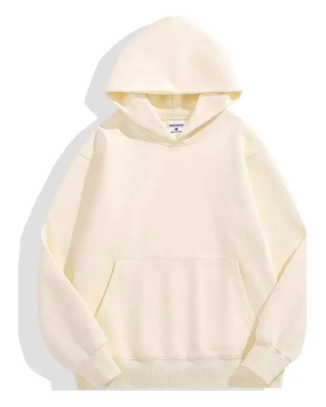 Thick Cotton Pullover Hoodie