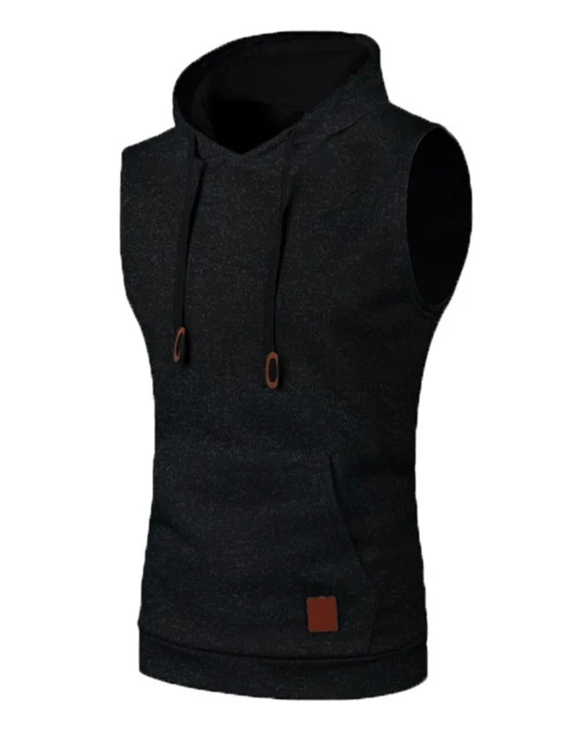 Sleeveless Hooded Tank Top