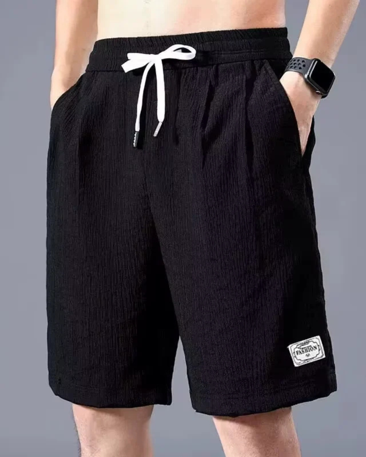 Casual Straight-Leg Shorts