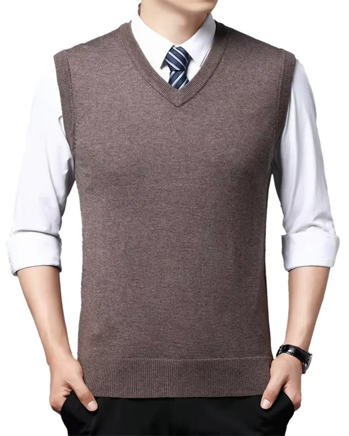 Casual Winter Sweater Vest