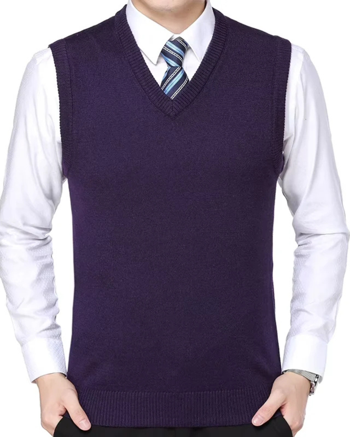 Casual Winter Sweater Vest