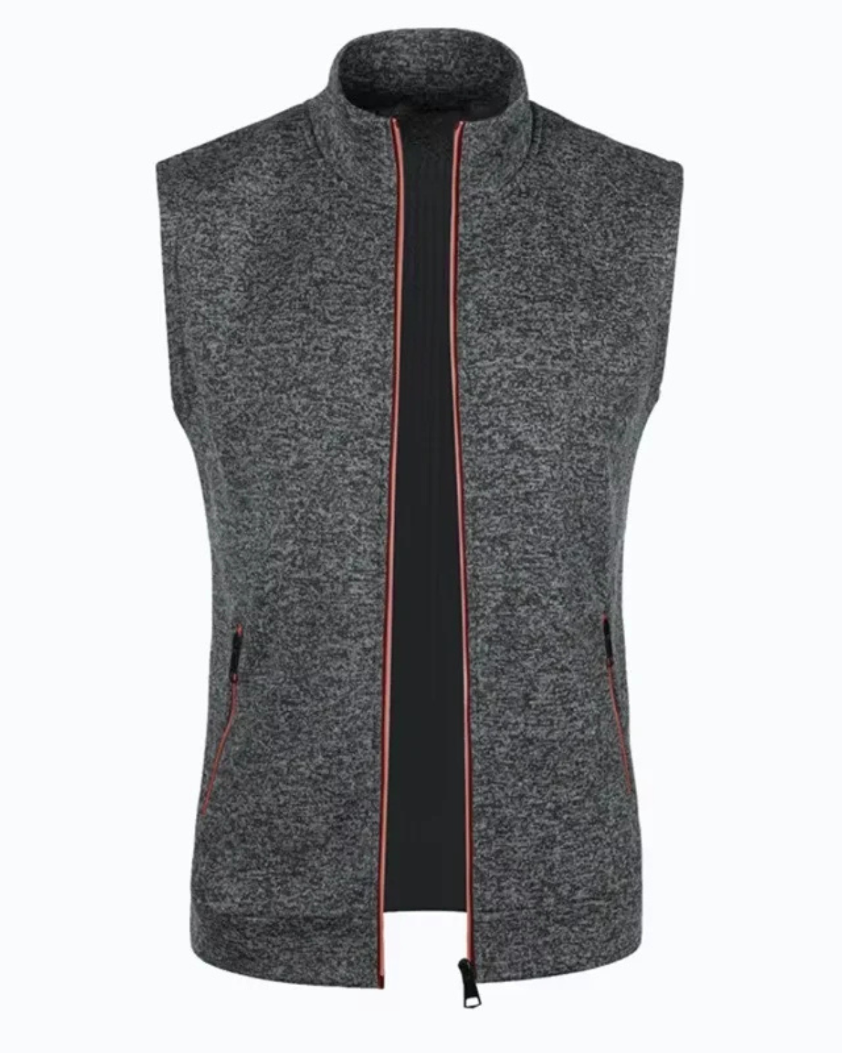 Sleeveless Turtleneck Vest