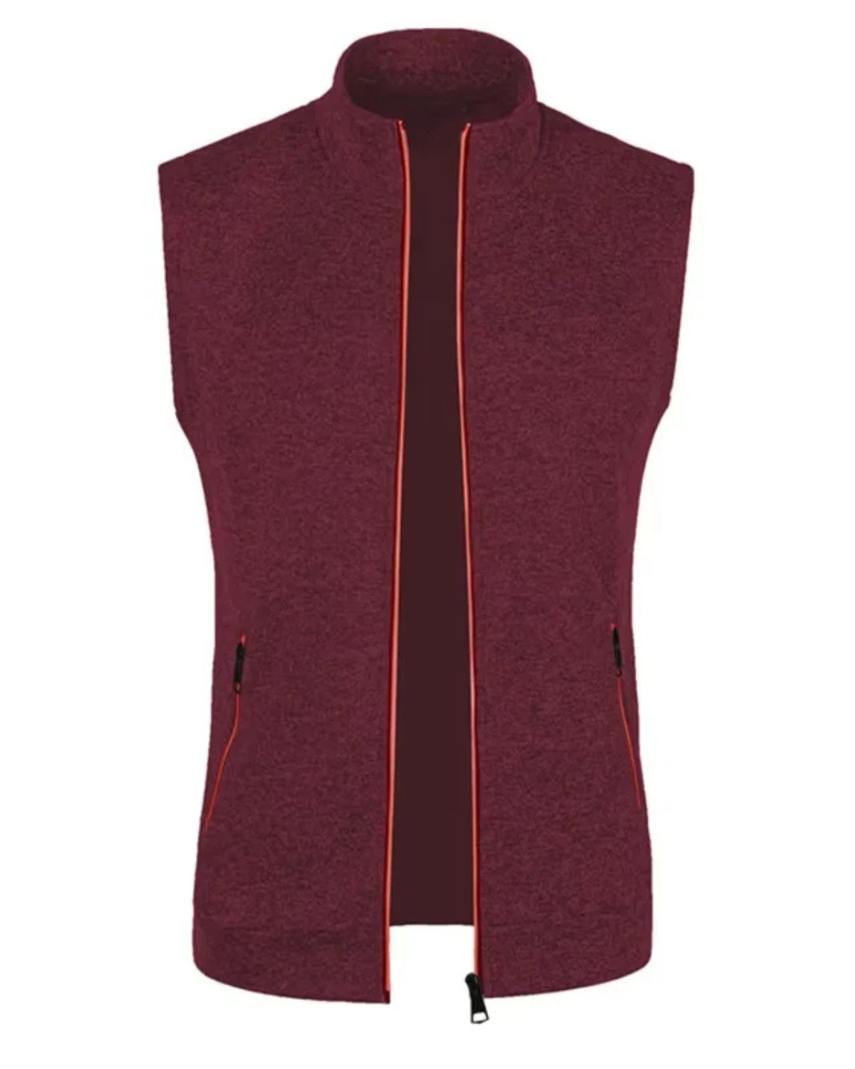 Sleeveless Turtleneck Vest