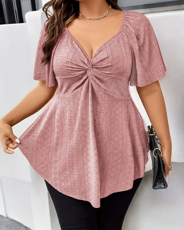Women’s Plus Size V-Neck T-Shirt