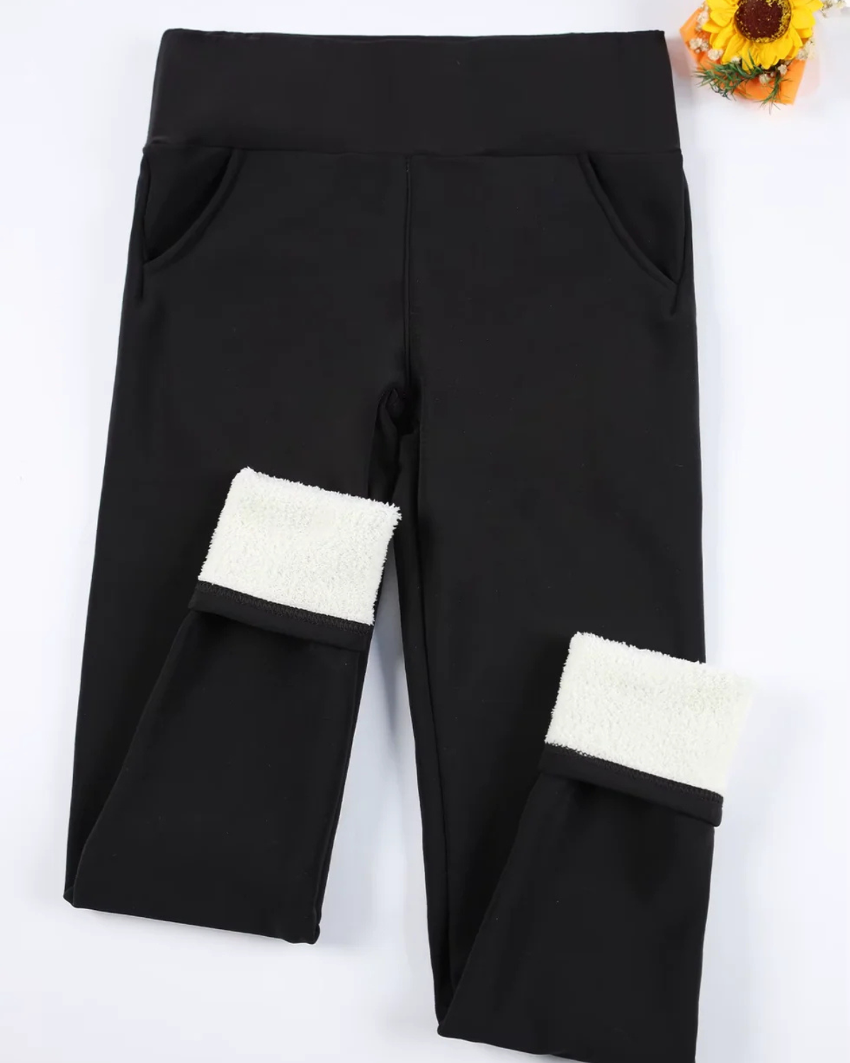 Women’s Fleece-Lined Velvet Leggings