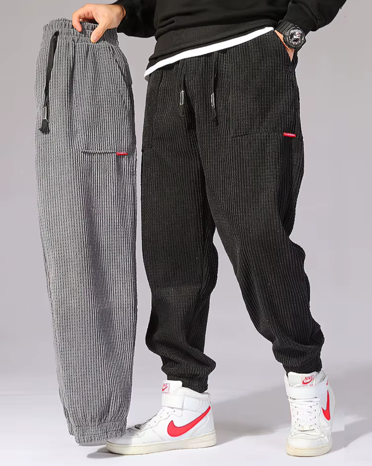 Corduroy Jogger Pants