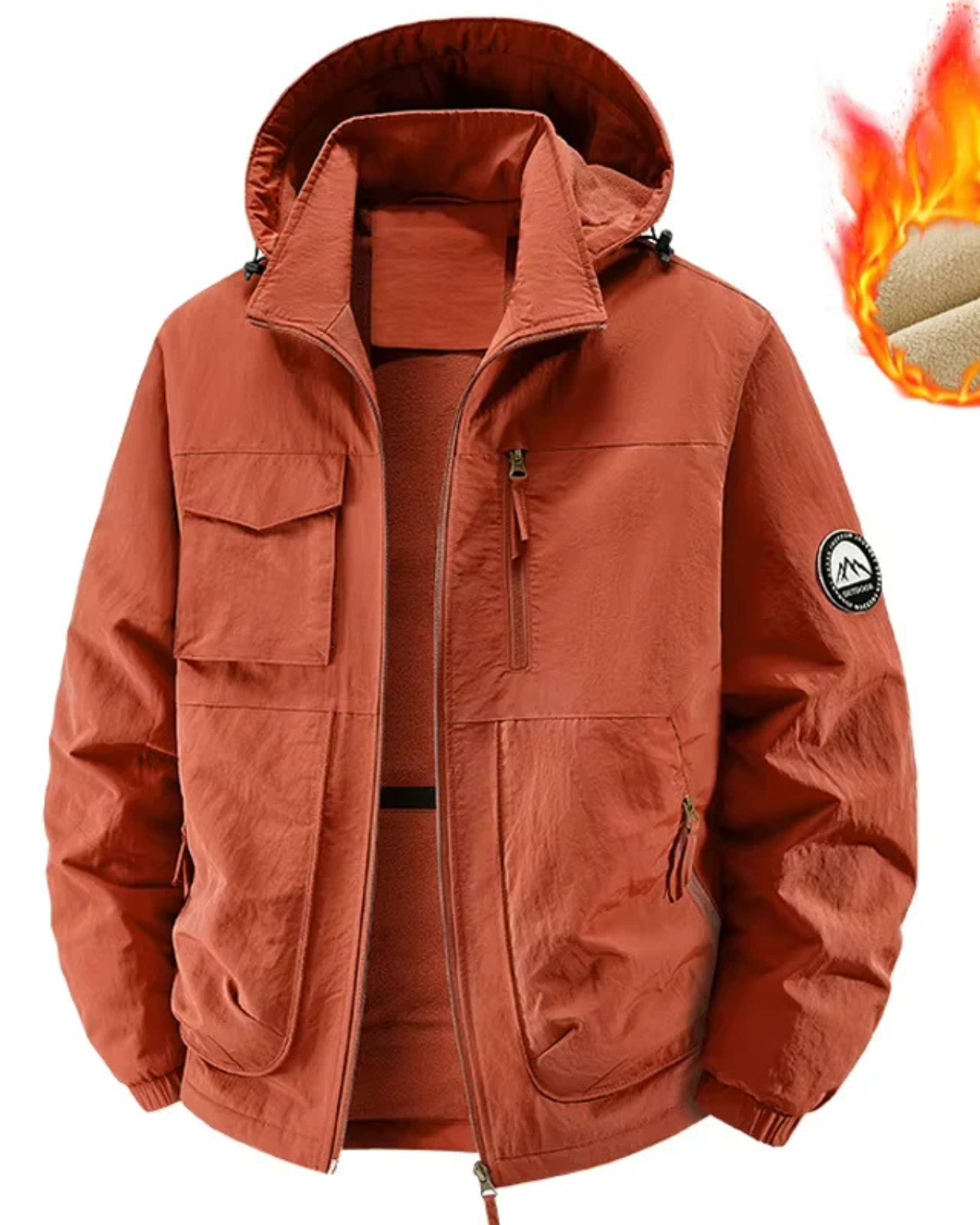 Hooded Quilted Winter Parka