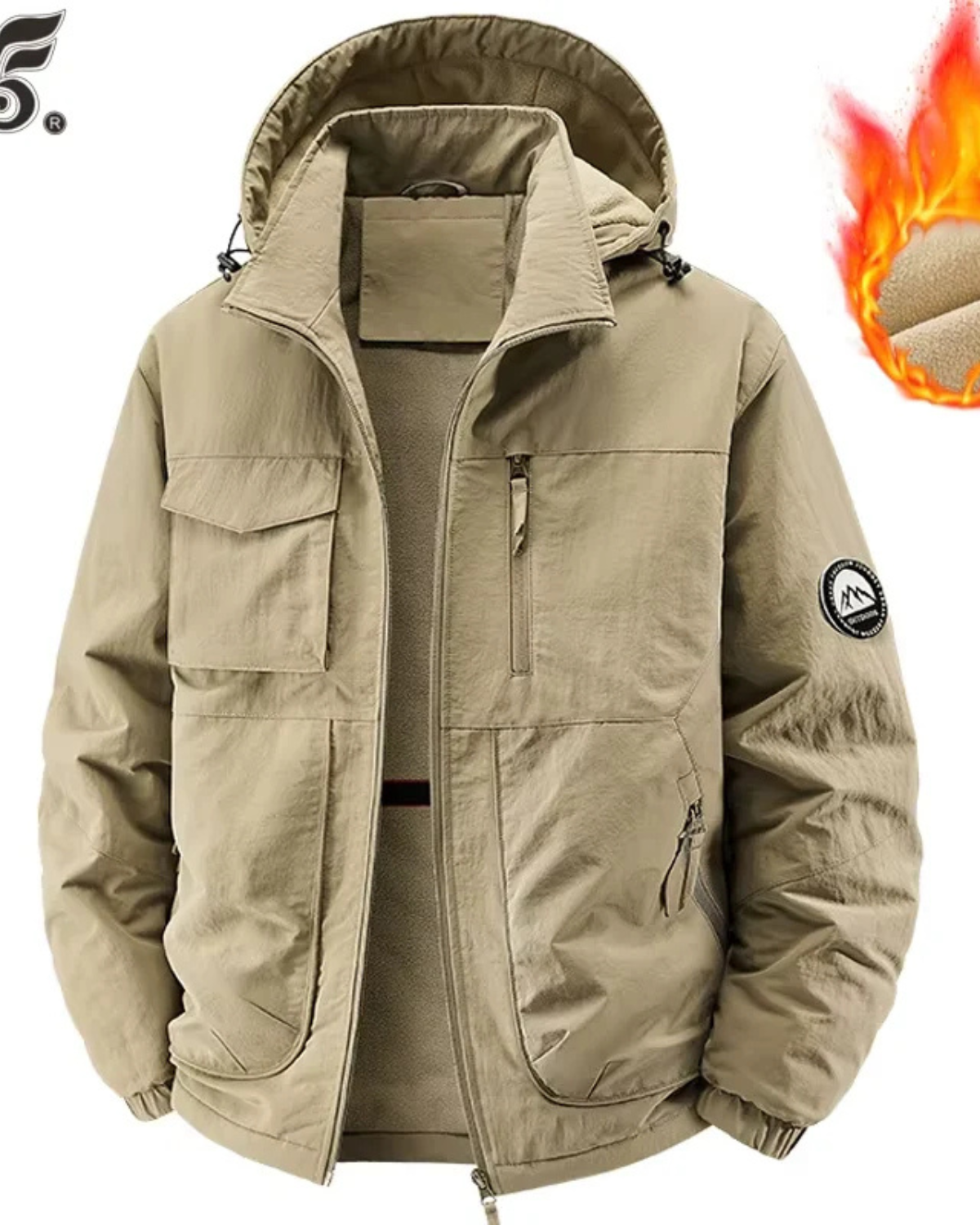 Hooded Quilted Winter Parka